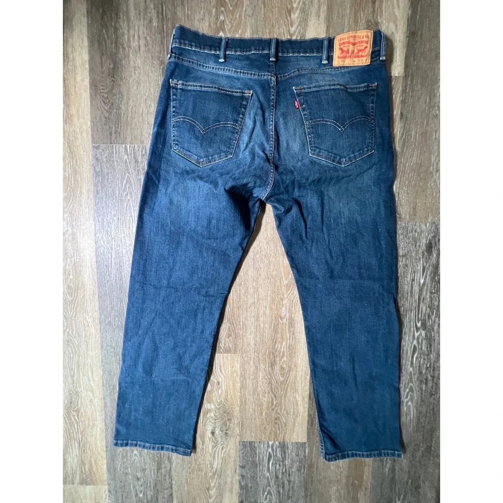 Levi's 505 Regular Fit Jeans Mens 38x30 Blue Denim Straight Leg Pants 1625